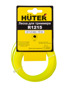 Леска Huter R1215 для триммера, 1.2 мм, круг