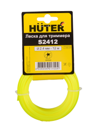 Леска Huter S3012 для триммера, 3 мм, звезда